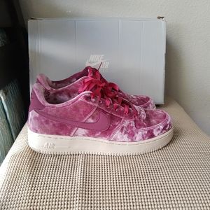 Nike  Air Purple Velvet Youth Sneakers